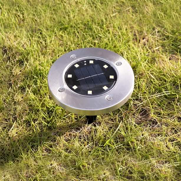 Lampe solaire de jardin à LED blanche