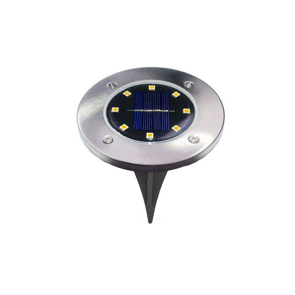 Lampe solaire de jardin à LED blanche