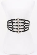 Ceinture large à strass