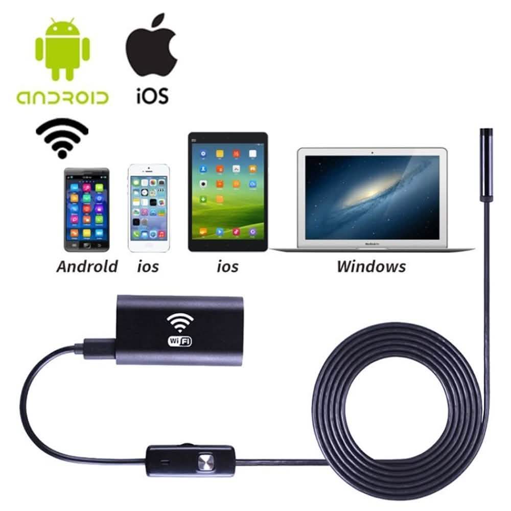 Caméra Endoscope Wifi - Tailles Assorties