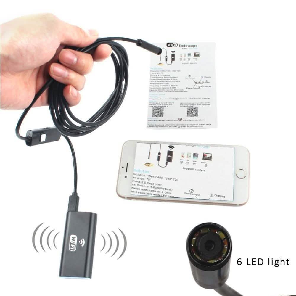 Caméra Endoscope Wifi - Tailles Assorties