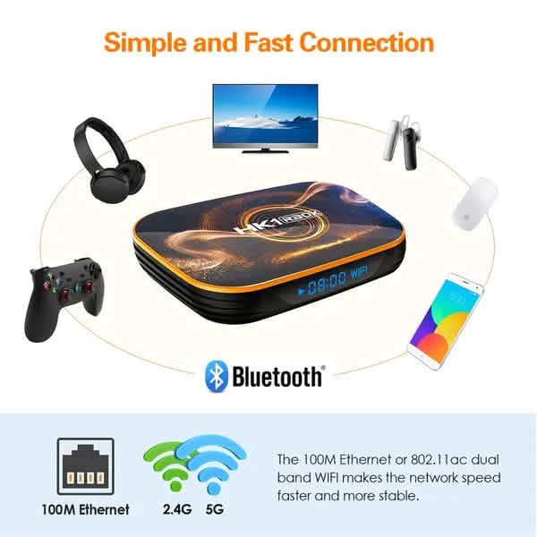 Boîtier Smart TV WiFi