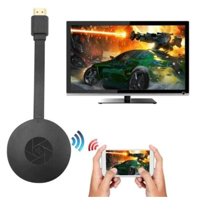 Clé WiFi sans fil TV Stick Compatible HDMI HD 1080P Clé d'affichage sans fil WiFi Récepteur pour diffusion de téléphones portables vers la télévision