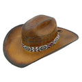 Peter Grimm Willie - Chapeau de cowboy en paille Bangora