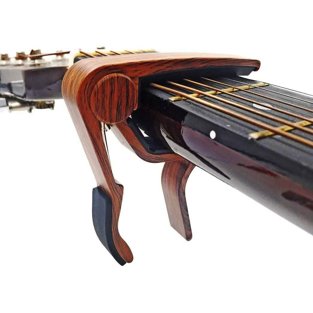Capodastre à Changement Rapide WINGO pour Guitares Acoustiques et Électriques 6 Cordes