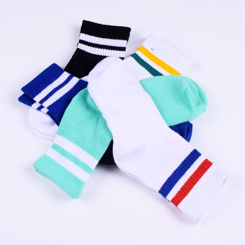 Chaussettes en coton confortables d'hiver, élégantes et décontractées, blanches, respirantes, courtes, mélange élastique, chaudes, résistantes à l'usure, thermiques, pour hommes et femmes