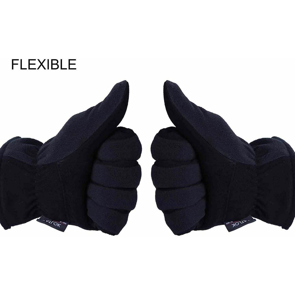 Gants d'hiver en peau de daim paume en cuir suédé -20°F gants de travail anti-froid