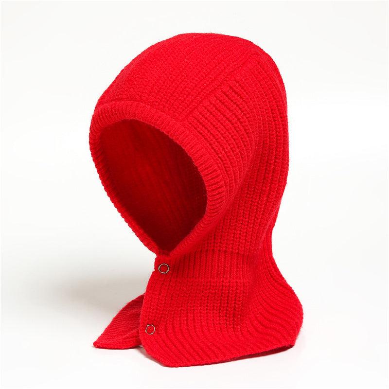 Bonnet d'hiver Skullies Bonnets Chapeaux Hommes Femmes Écharpe Chaude Respirante Capuche Tricotée Casquettes Cagoule Masque Gorras Bonnet Tricoté Capuche Visage Cache-col à Cordon Doux Cagoule Pull Bonnet Tricoté pour Adultes Hommes Femmes Bonnets de Ski