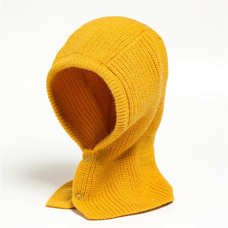 Bonnet d'hiver Skullies Bonnets Chapeaux Hommes Femmes Écharpe Chaude Respirante Capuche Tricotée Casquettes Cagoule Masque Gorras Bonnet Tricoté Capuche Visage Cache-col à Cordon Doux Cagoule Pull Bonnet Tricoté pour Adultes Hommes Femmes Bonnets de Ski