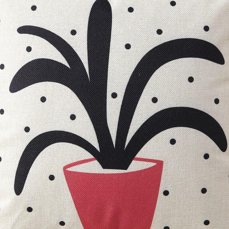 Housse de coussin de Noël d'hiver Joyeux Noël Housse de coussin de Père Noël rouge Housse de coussin de Noël à carreaux rouges Housse de coussin texte Flocons de neige Arbre de Noël