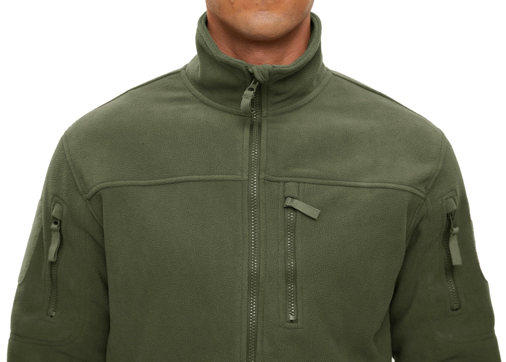Veste tactique en polaire d'hiver pour homme, design unique, veste de travail thermique d'hiver pour homme, manteaux de sécurité chauds thermiques pour la pêche et le travail, manteau polaire doux d'hiver avec plusieurs poches