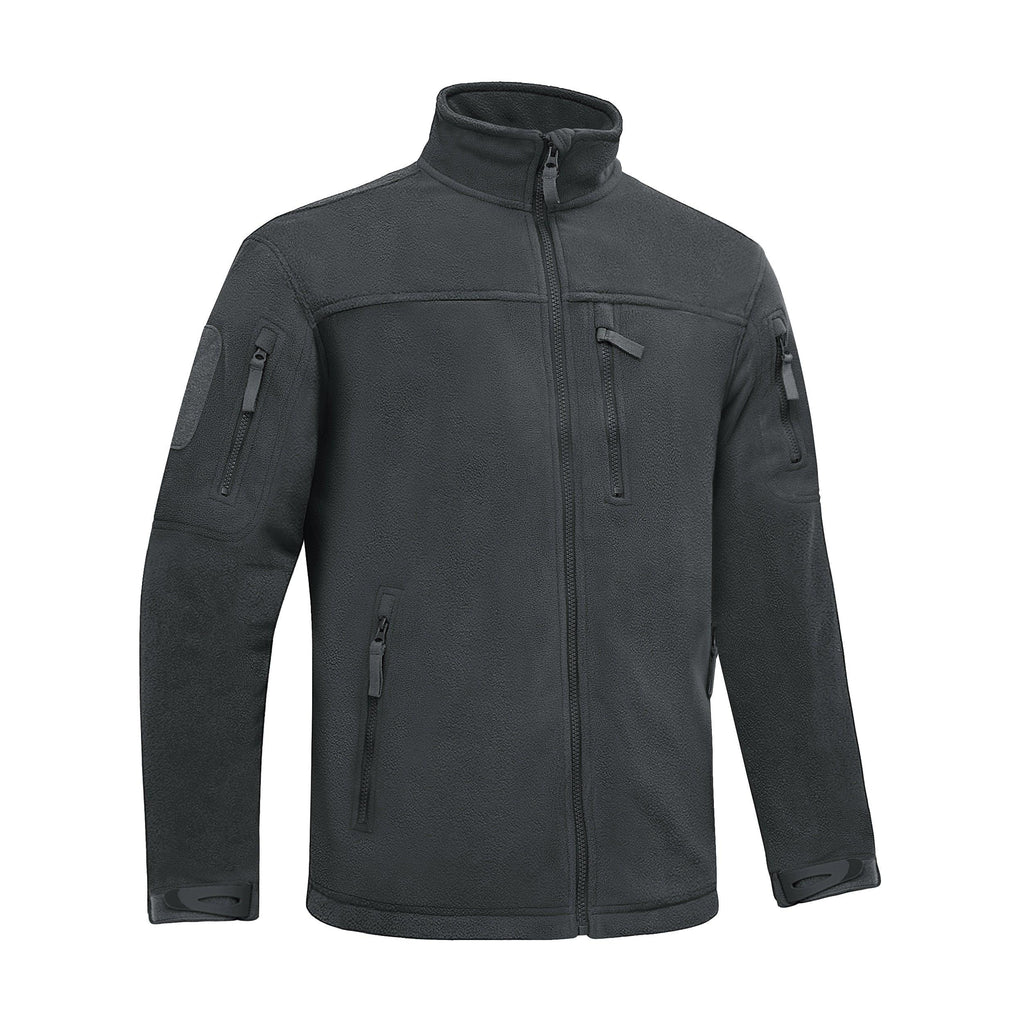 Veste tactique en polaire d'hiver pour homme, design unique, veste de travail thermique d'hiver pour homme, manteaux de sécurité chauds thermiques pour la pêche et le travail, manteau polaire doux d'hiver avec plusieurs poches