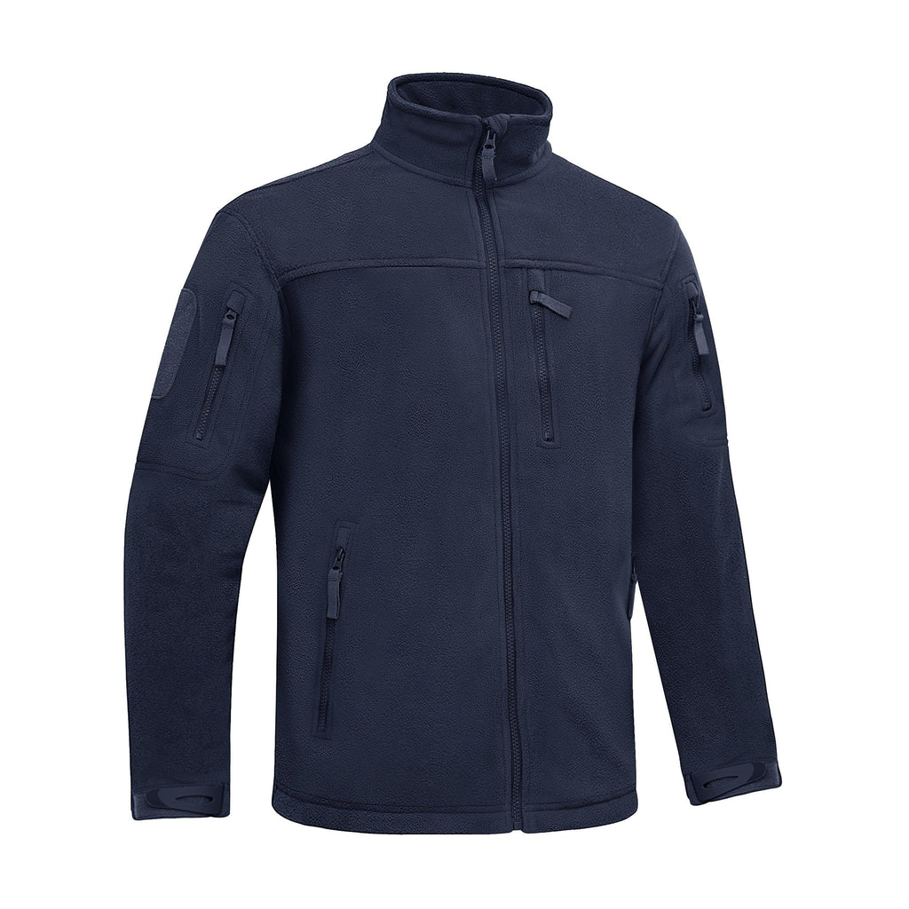 Veste tactique en polaire d'hiver pour homme, design unique, veste de travail thermique d'hiver pour homme, manteaux de sécurité chauds thermiques pour la pêche et le travail, manteau polaire doux d'hiver avec plusieurs poches