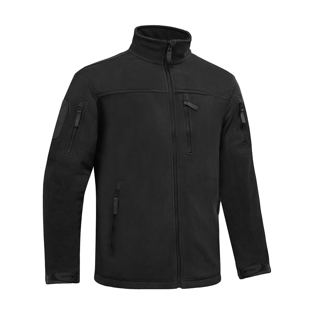 Veste tactique en polaire d'hiver pour homme, design unique, veste de travail thermique d'hiver pour homme, manteaux de sécurité chauds thermiques pour la pêche et le travail, manteau polaire doux d'hiver avec plusieurs poches