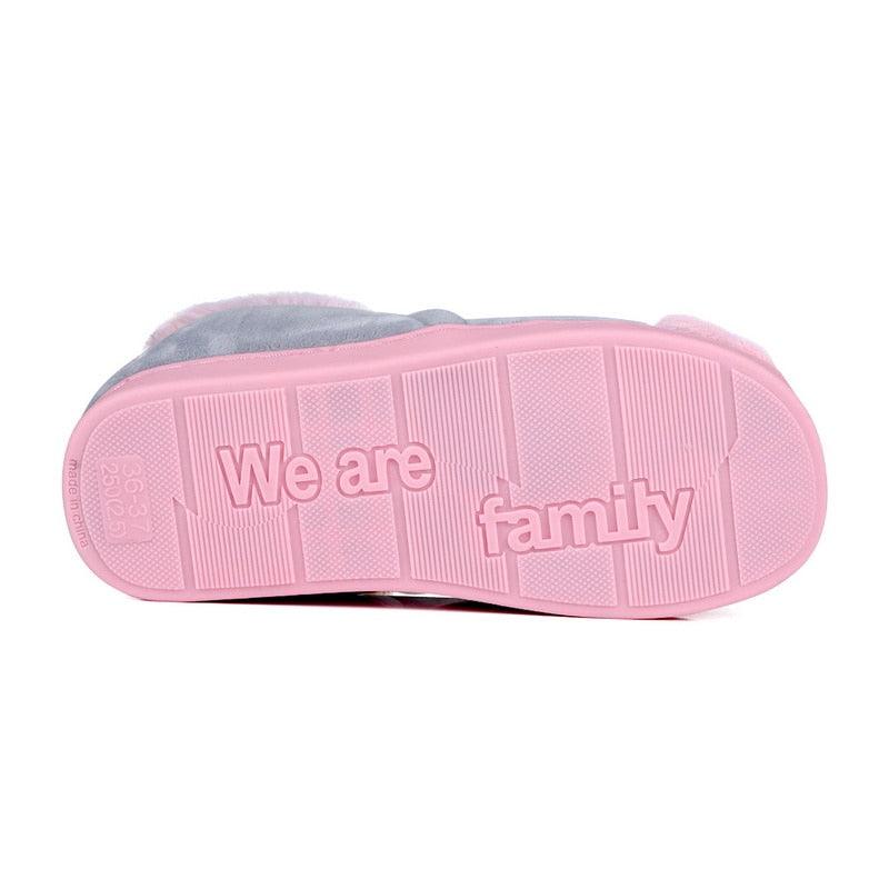 Pantoufles d'intérieur chaudes pour femme, motif chat, antidérapantes, pour la maison, le sol, la chambre à coucher, couple, pantoufles en peluche confortables, mignonnes, chat porte-bonheur, chaudes, pour l'intérieur.