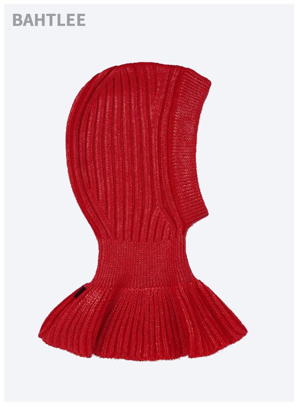 Cagoule d'hiver tricotée en laine pour femme, écharpe, cache-cou, masque de moto d'hiver, masque facial de moto chaud thermique en tricot, masque de ski chaud coupe-vent pour le cyclisme, la chasse, la pêche, le airsoft tactique
