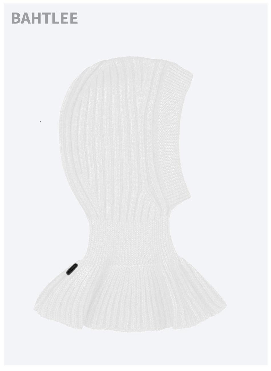 Cagoule d'hiver tricotée en laine pour femme, écharpe, cache-cou, masque de moto d'hiver, masque facial de moto chaud thermique en tricot, masque de ski chaud coupe-vent pour le cyclisme, la chasse, la pêche, le airsoft tactique