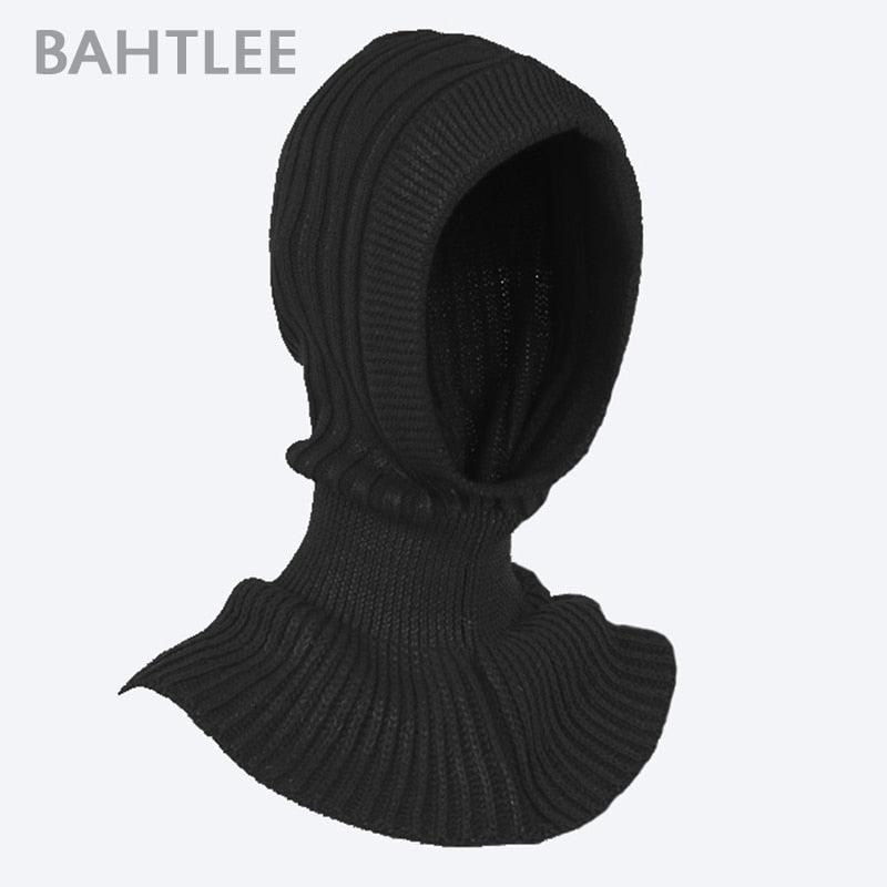 Cagoule d'hiver tricotée en laine pour femme, écharpe, cache-cou, masque de moto d'hiver, masque facial de moto chaud thermique en tricot, masque de ski chaud coupe-vent pour le cyclisme, la chasse, la pêche, le airsoft tactique