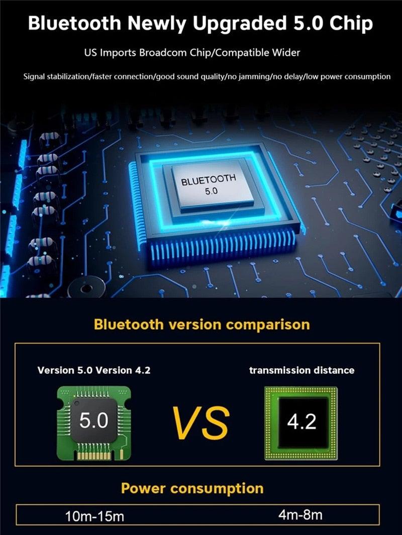 Écouteurs Bluetooth sans fil à crochet d'oreille, casque Bluetooth 5.0 pour le bureau, écouteur intra-auriculaire stéréo simple avec micro, casque HiFi mono-auriculaire, autonomie très longue, réduction du bruit, compatible avec les smartphones