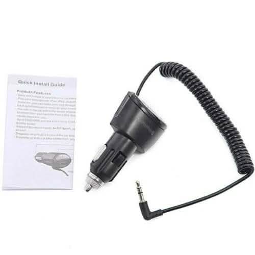 Adaptateur récepteur audio Bluetooth sans fil pour port audio AUX de voiture ou casque