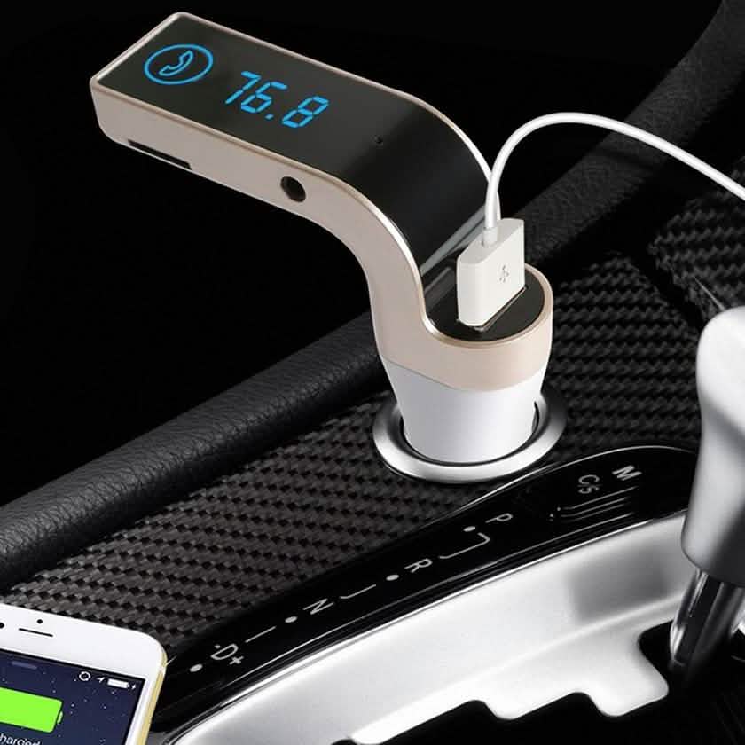 Kit mains libres Bluetooth transmetteur FM pour voiture