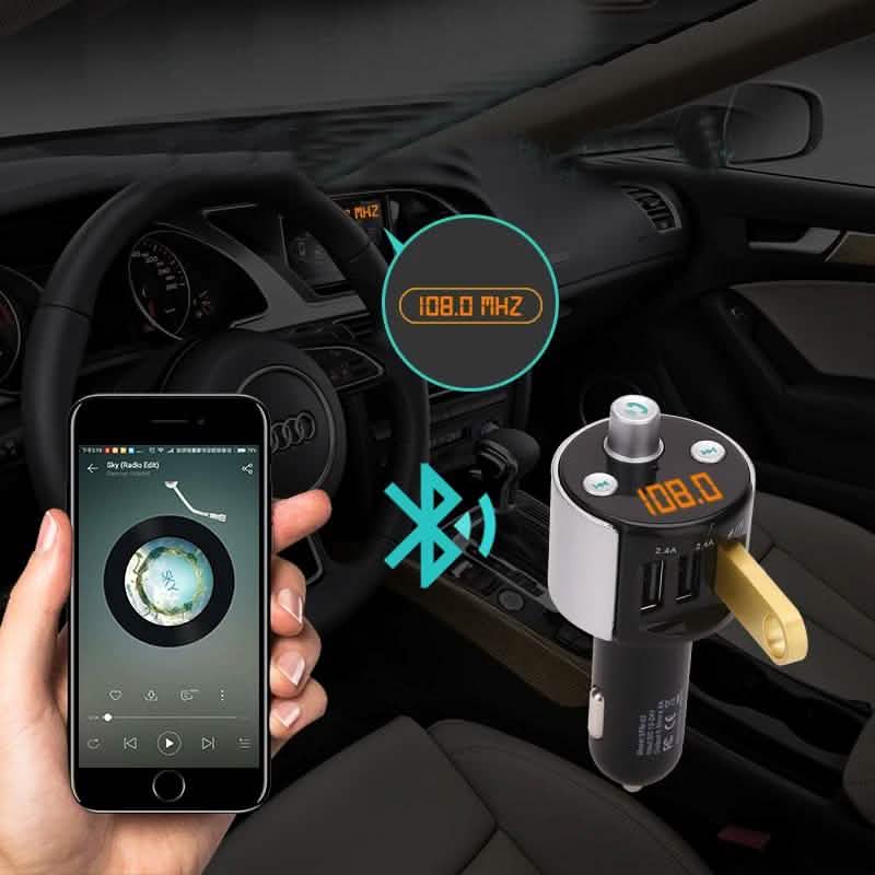 Kit voiture transmetteur FM Bluetooth sans fil