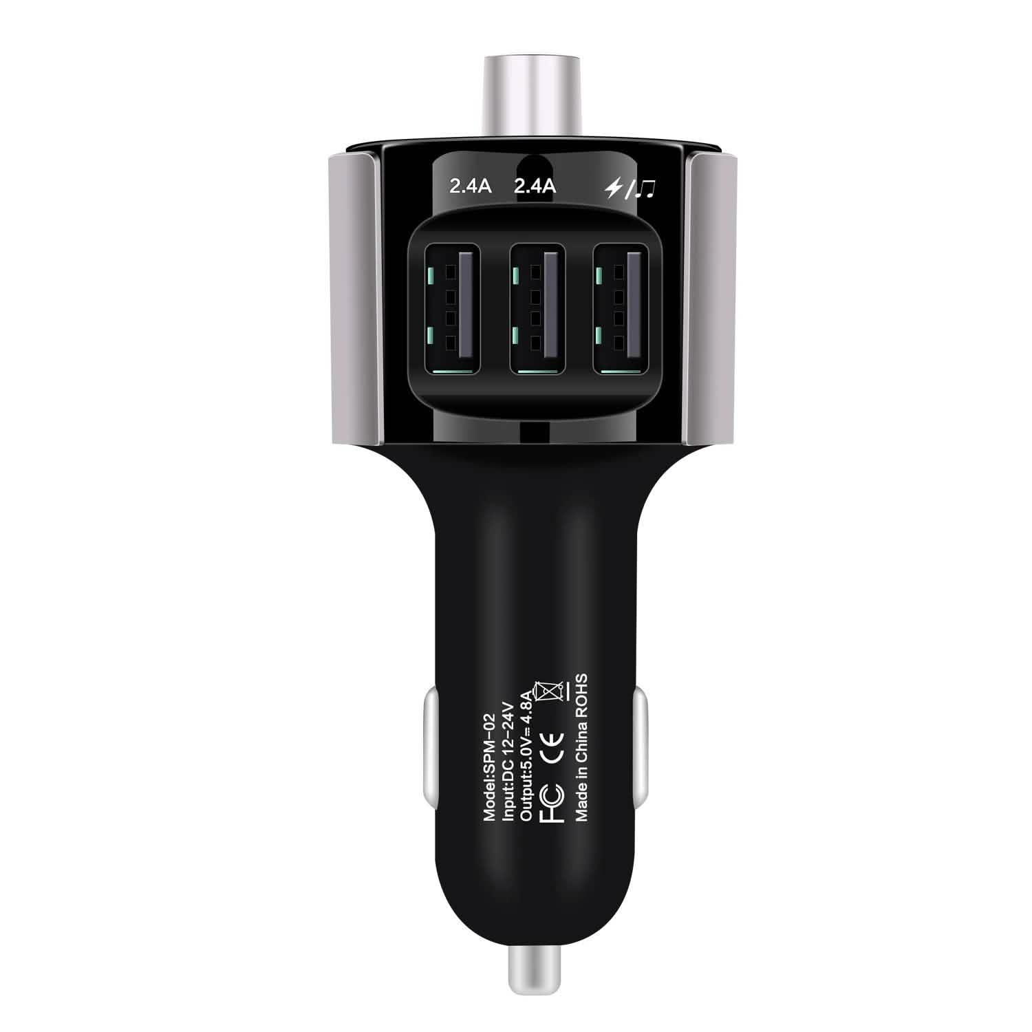 Kit voiture transmetteur FM Bluetooth sans fil