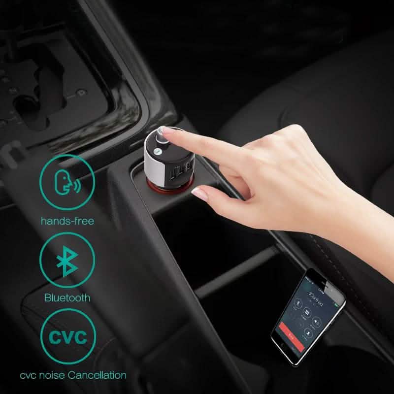 Kit voiture transmetteur FM Bluetooth sans fil