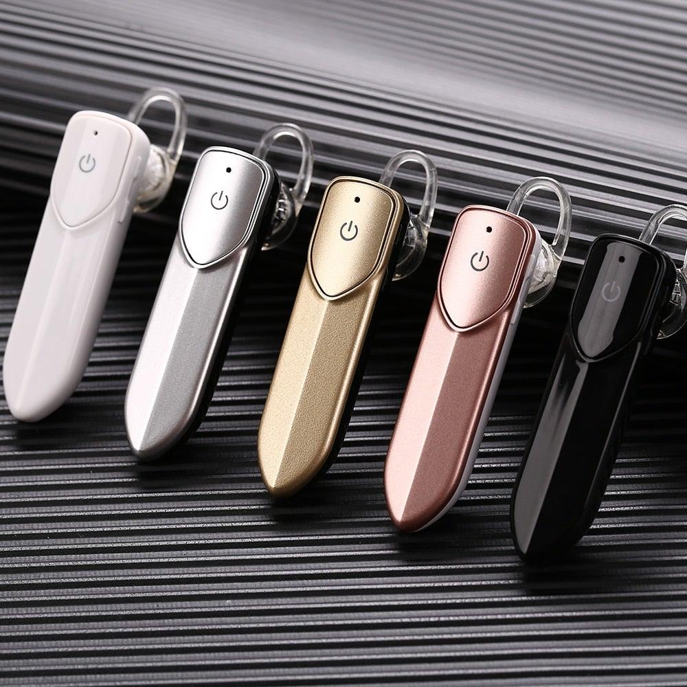Écouteurs Bluetooth sans fil, mains libres, longue veille, V5.0, étanches, pour le sport, avec microphone pour la conduite