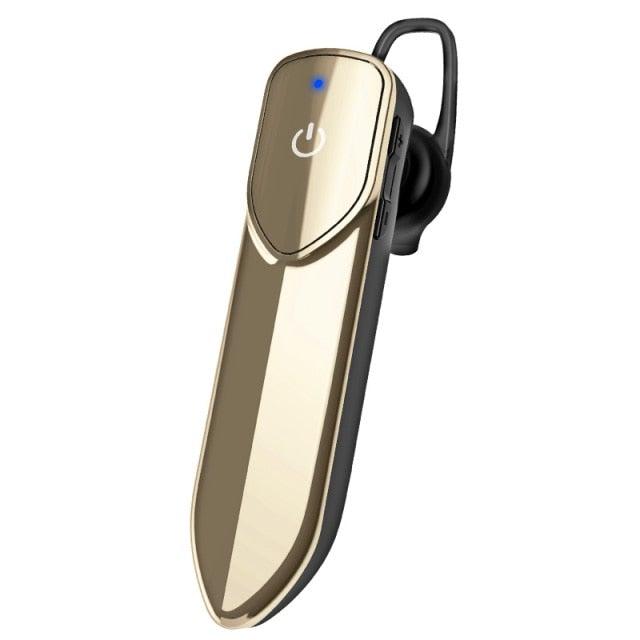 Écouteurs Bluetooth sans fil, mains libres, longue veille, V5.0, étanches, pour le sport, avec microphone pour la conduite
