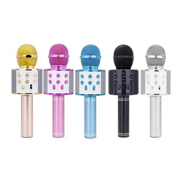Microphone karaoké sans fil Bluetooth