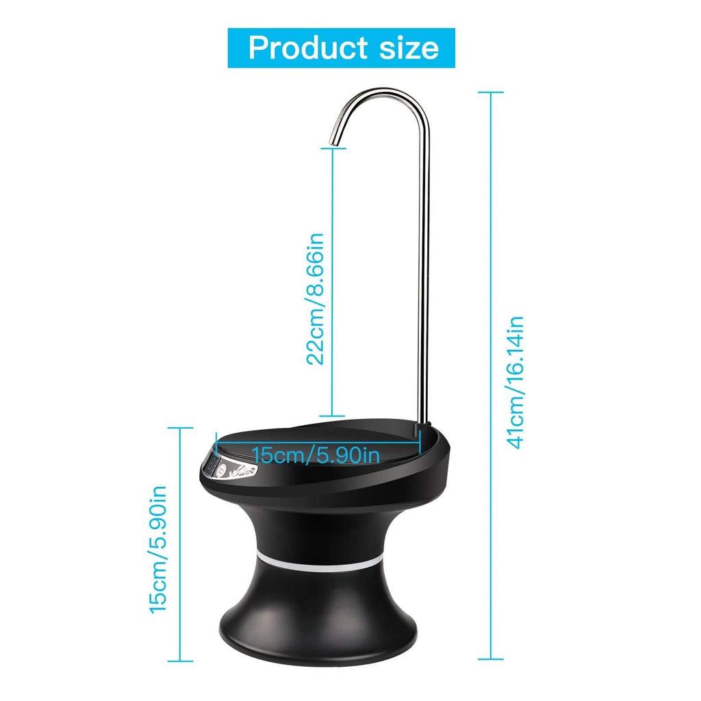 Distributeur de pompe à eau potable électrique sans fil