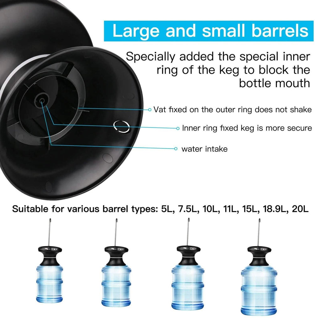 Distributeur de pompe à eau potable électrique sans fil