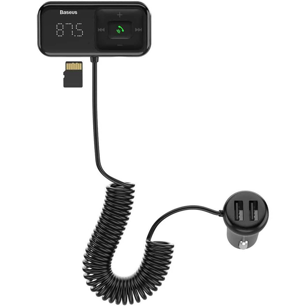 Kit Voiture Adaptateur Émetteur Radio FM Sans Fil