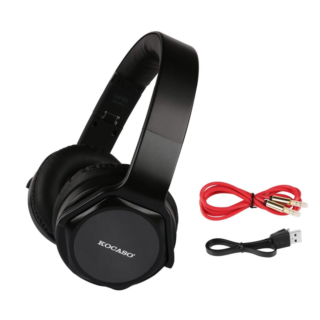 Casque pliable sans fil avec haut-parleur intégré