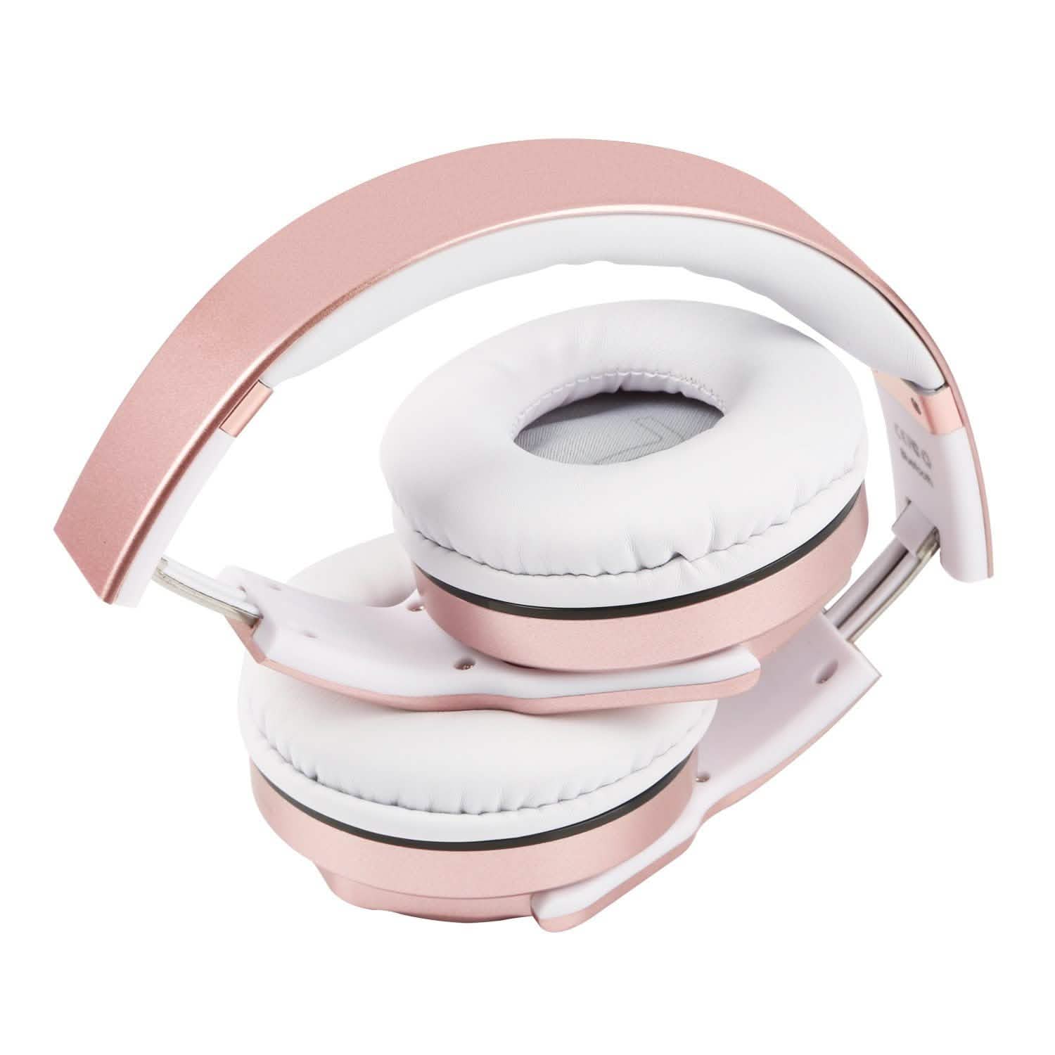 Casque pliable sans fil avec haut-parleur intégré