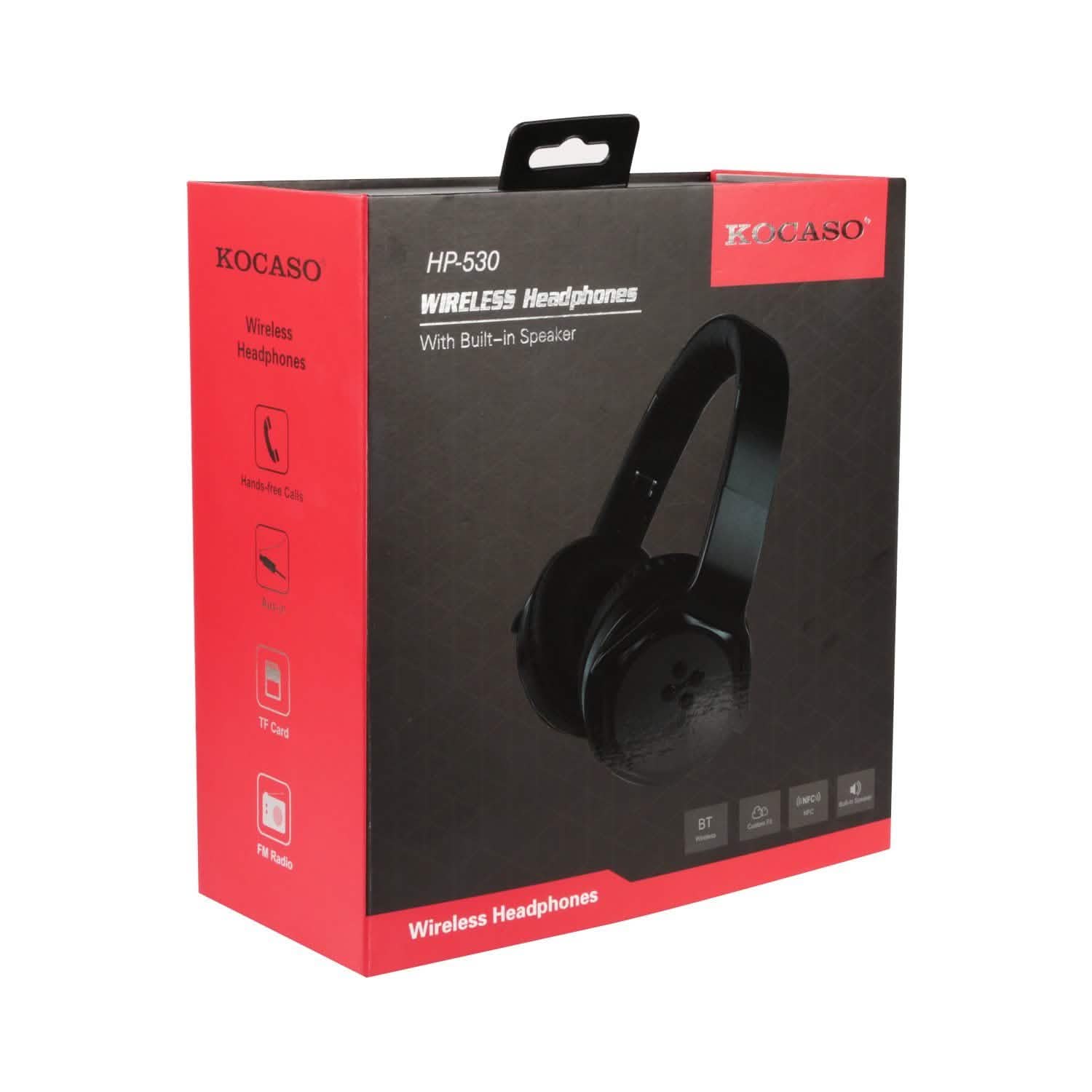 Casque pliable sans fil avec haut-parleur intégré