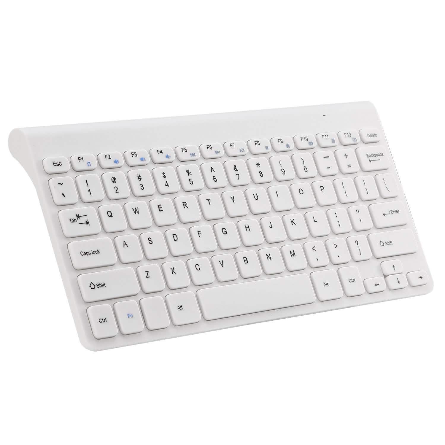 Clavier et souris sans fil 2,4 GHz Clavier et souris multimédia miniatures