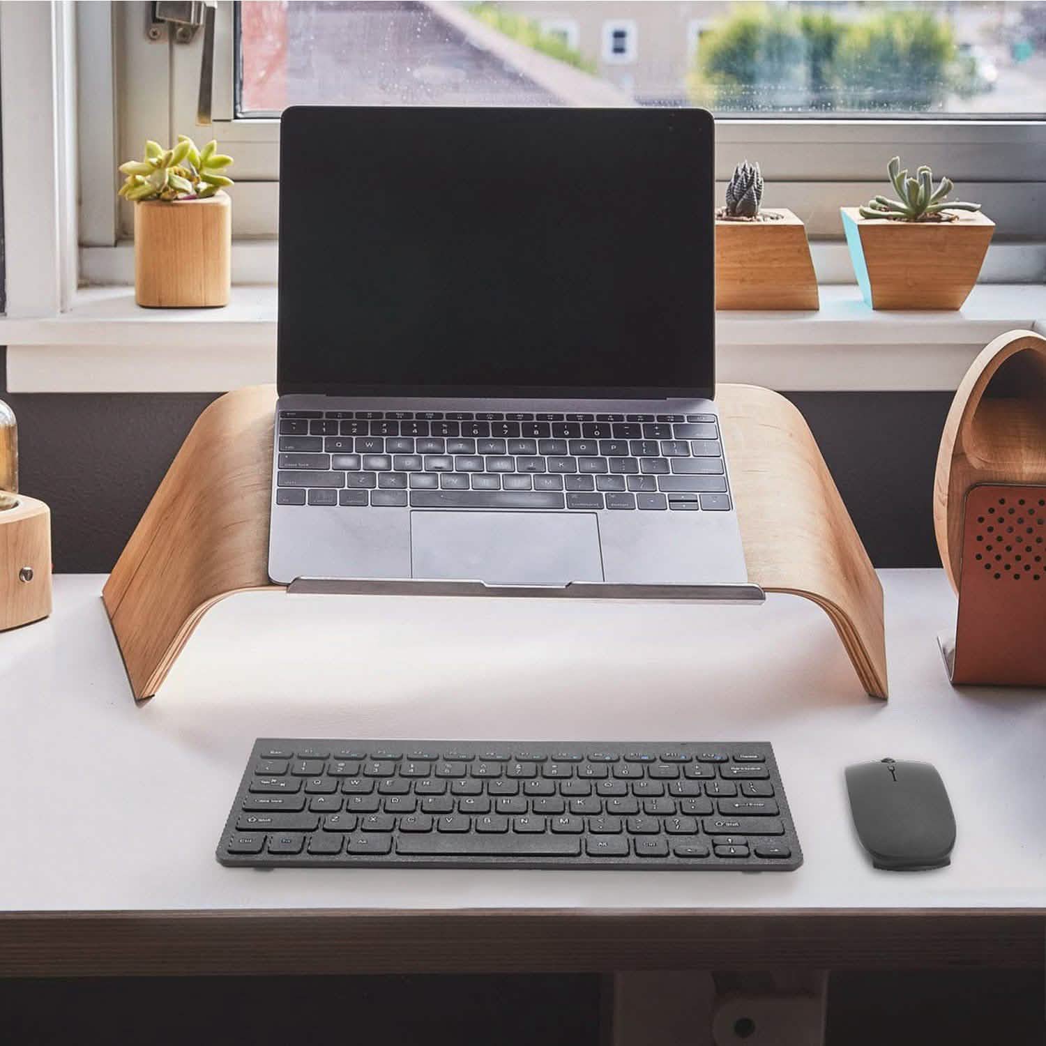 Clavier et souris sans fil 2,4 GHz Clavier et souris multimédia miniatures