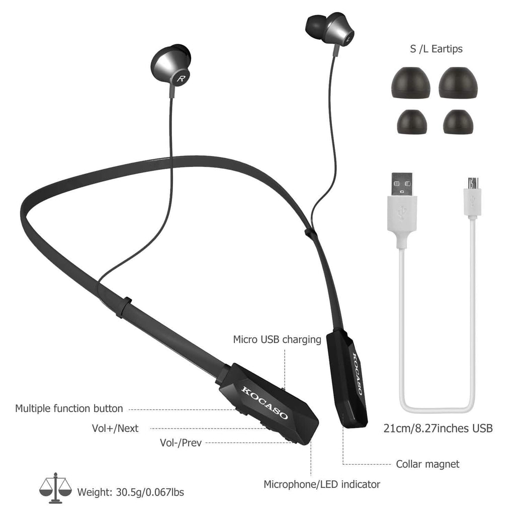 Casque sans fil tour de cou V
