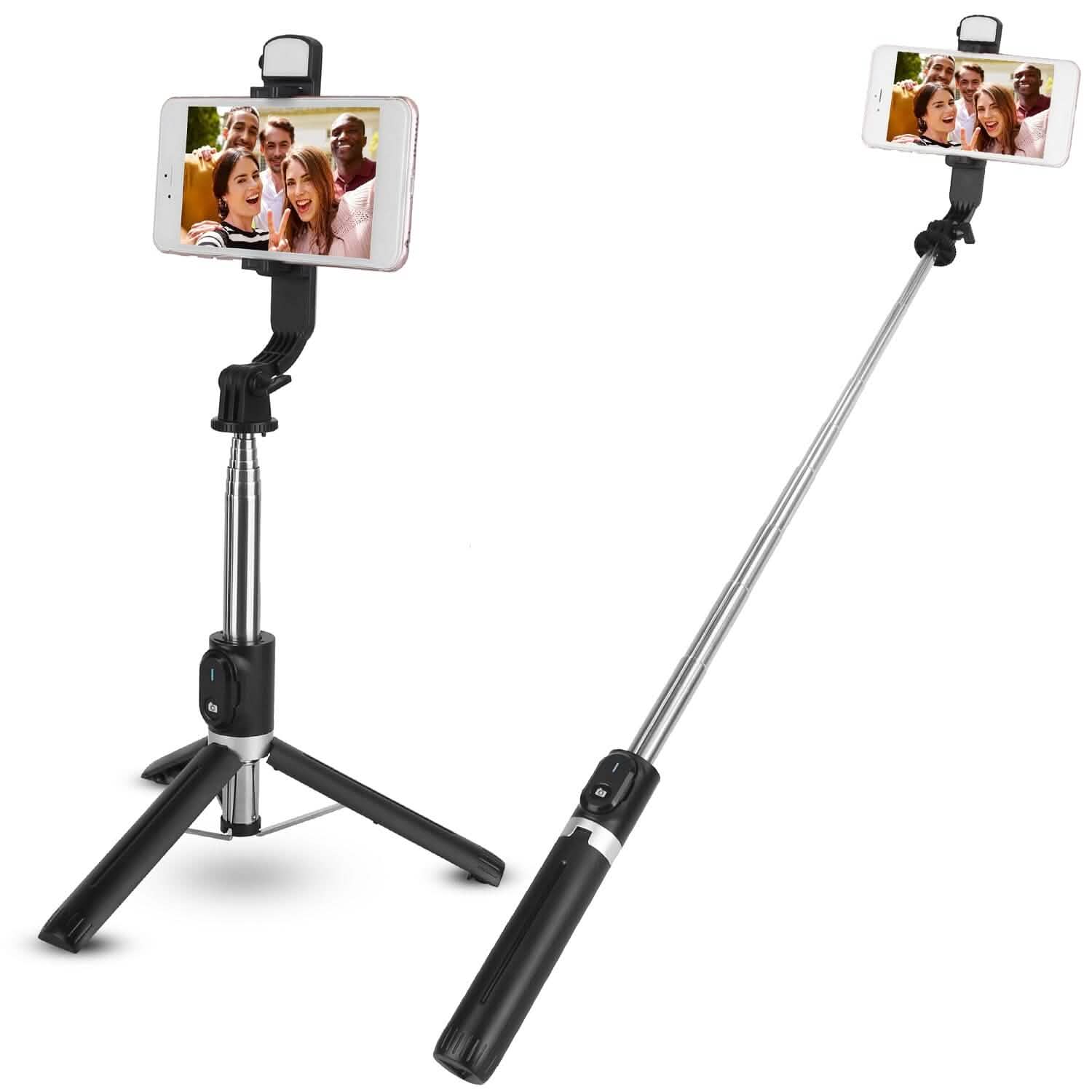 Perche à selfie trépied sans fil