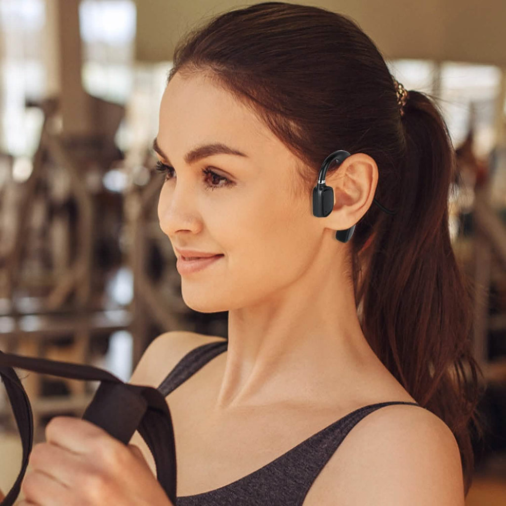 Écouteurs sans fil à conduction osseuse à oreille libre V5.1