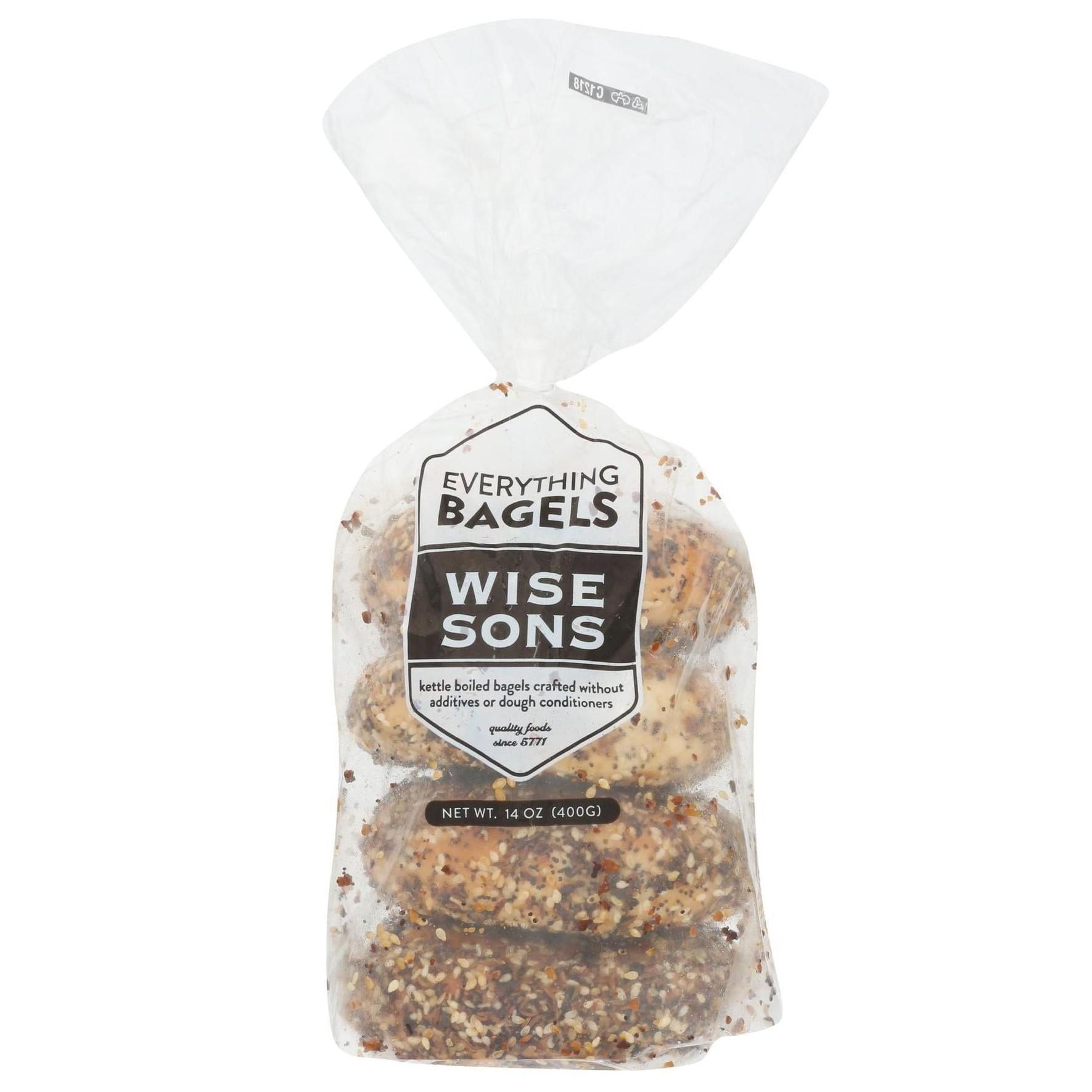 Wise Sons - Bagels "Everything" (Paquet de 4)