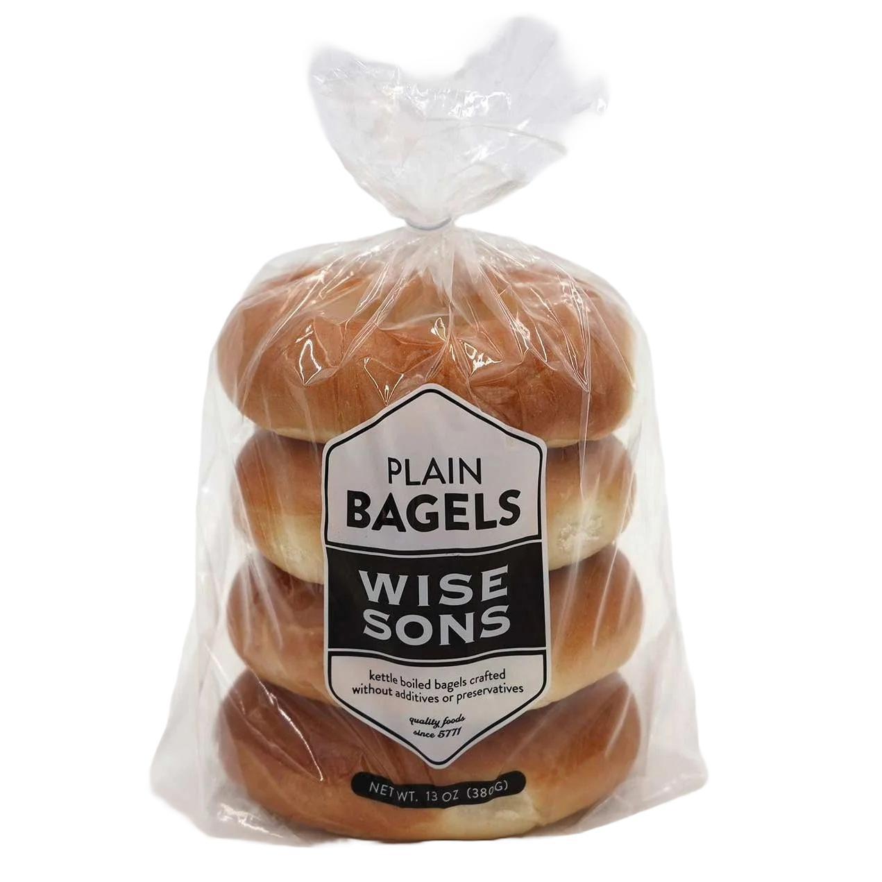 Wise Sons - Bagels nature (4 unités)