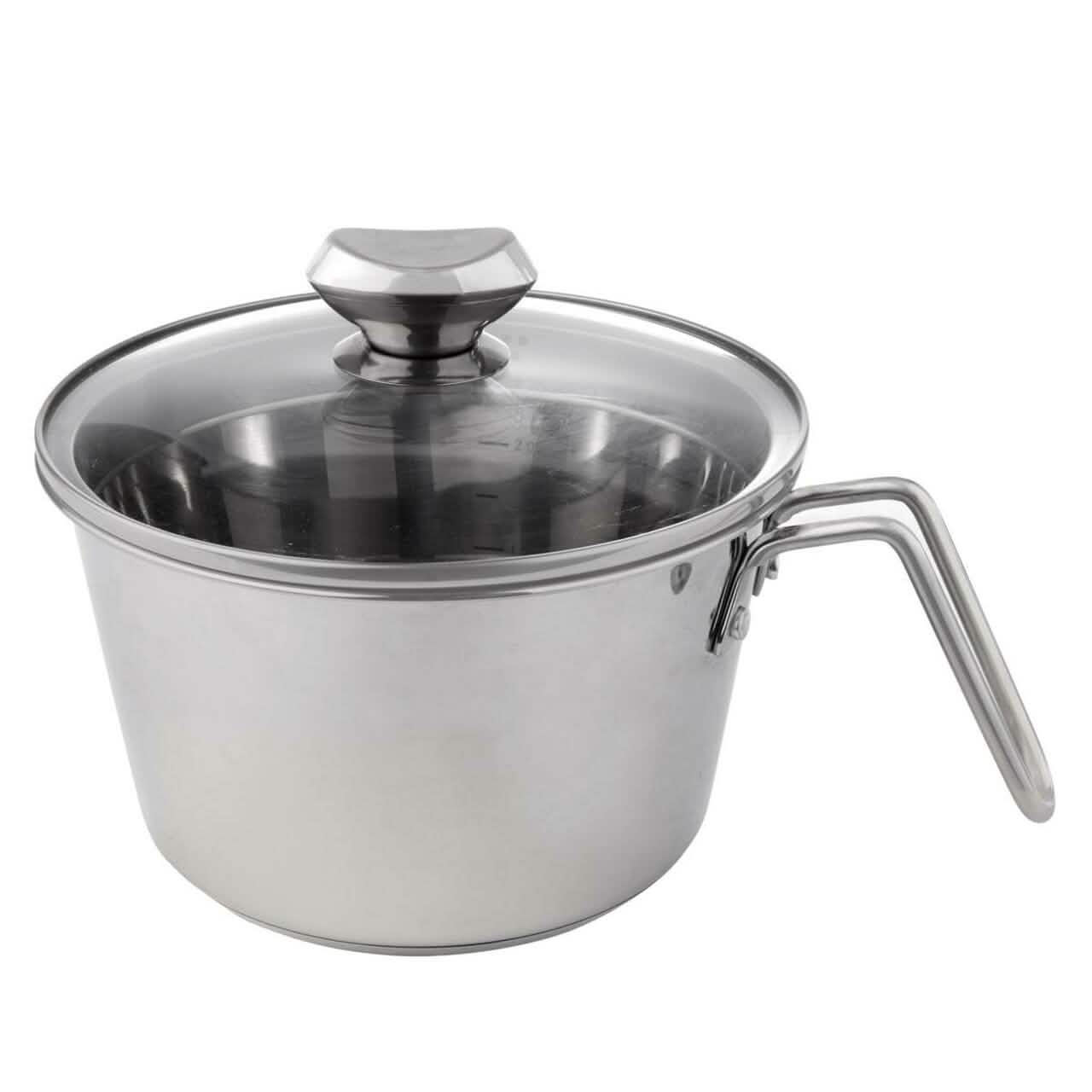 Marmite en acier inoxydable 12 tasses Wolfgang Puck avec couvercle passoire