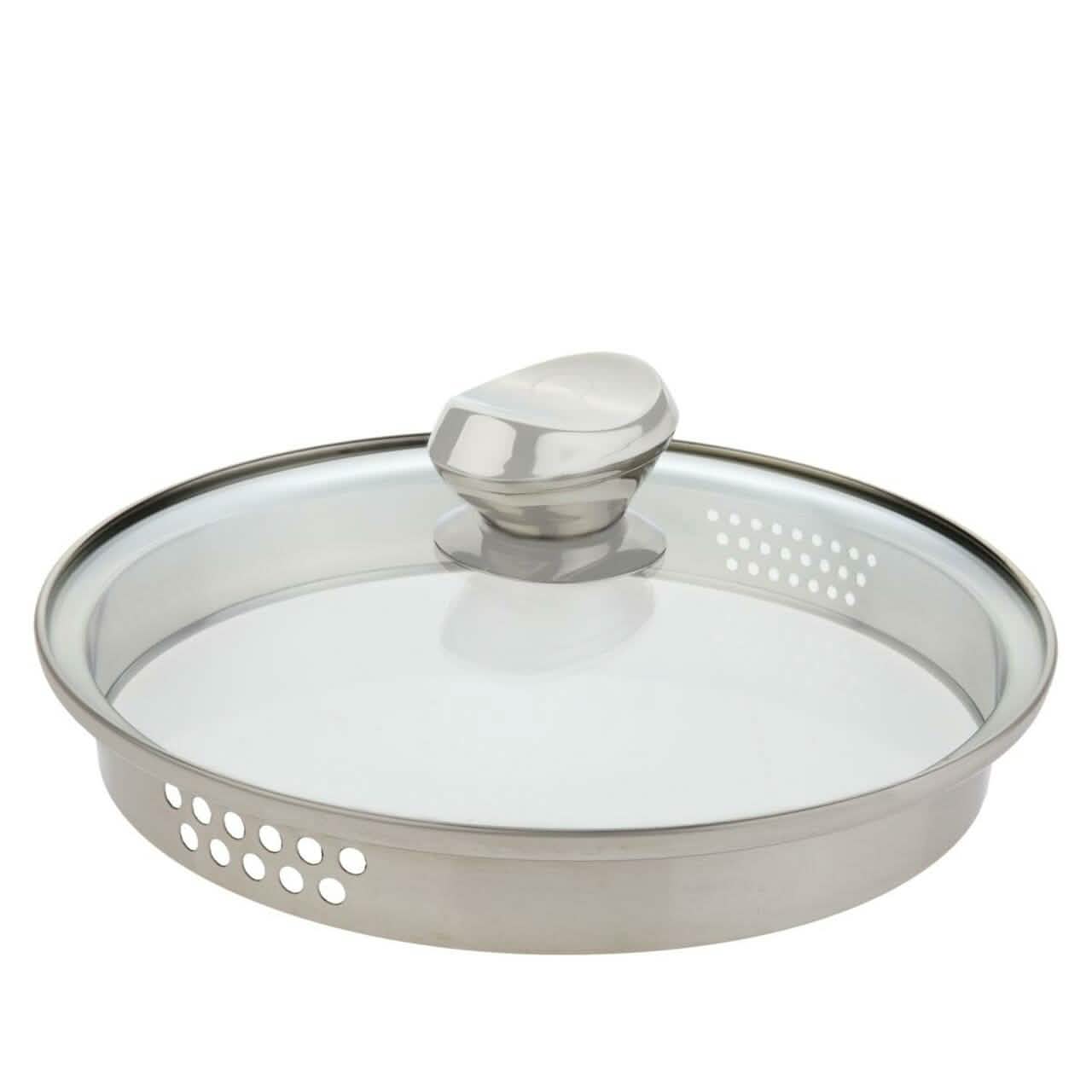 Marmite en acier inoxydable 12 tasses Wolfgang Puck avec couvercle passoire