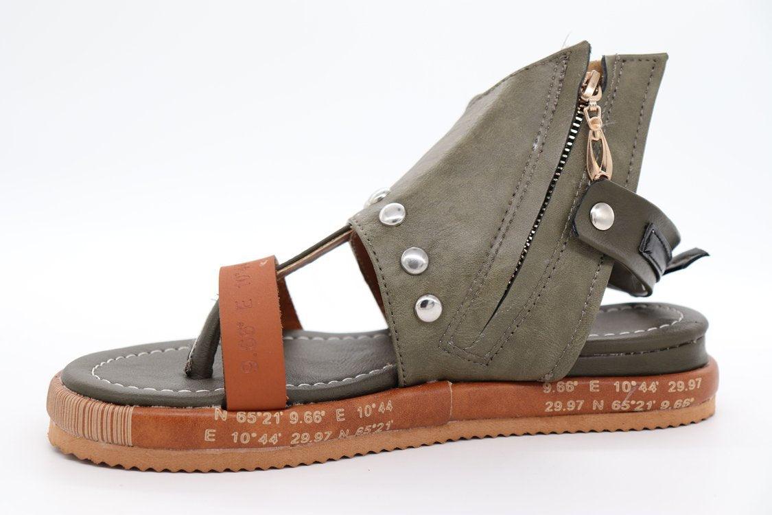 Sandales Femme Plates Décontractées Été Sandales Femme Mode Tongs Sandales Élégantes Chaussures Plateforme en Cuir Synthétique Claquettes Mode Sandales Légères Tapis de Yoga Athlétique Femmes Claquettes à Coussin Épais à Enfiler