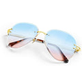 Lunettes de soleil d'aviation pour femme - Polycarbonate UV 400 Branches réglables
