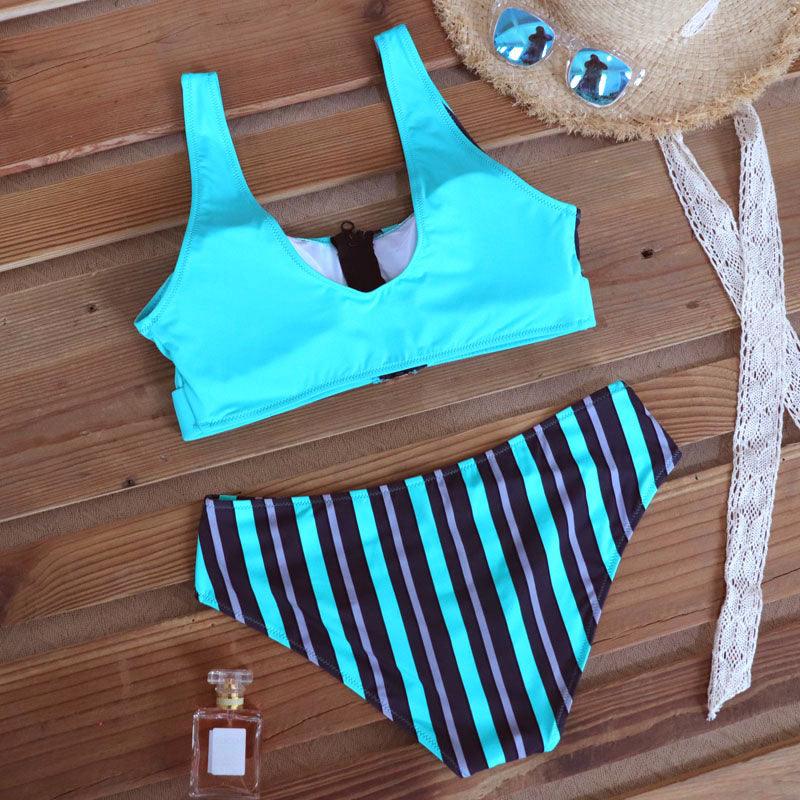 Ensemble bikini léopard femme maillot de bain taille haute femme imprimé floral 2 pièces maillots de bain femme maillots de bain patchwork bikinis push up imprimés boucles devant tenue de plage