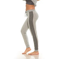 Joggers rayés confortables pour femme
